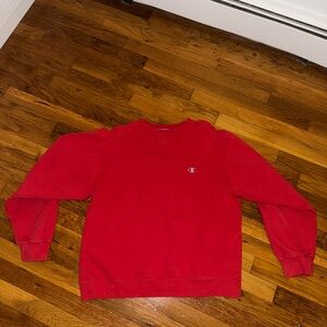 Champion Red Crewneck Sweater